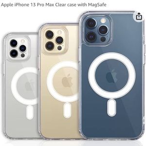 Apple MagSafe Clear Case for iPhone 13 Pro Max. Used in excellent condition.